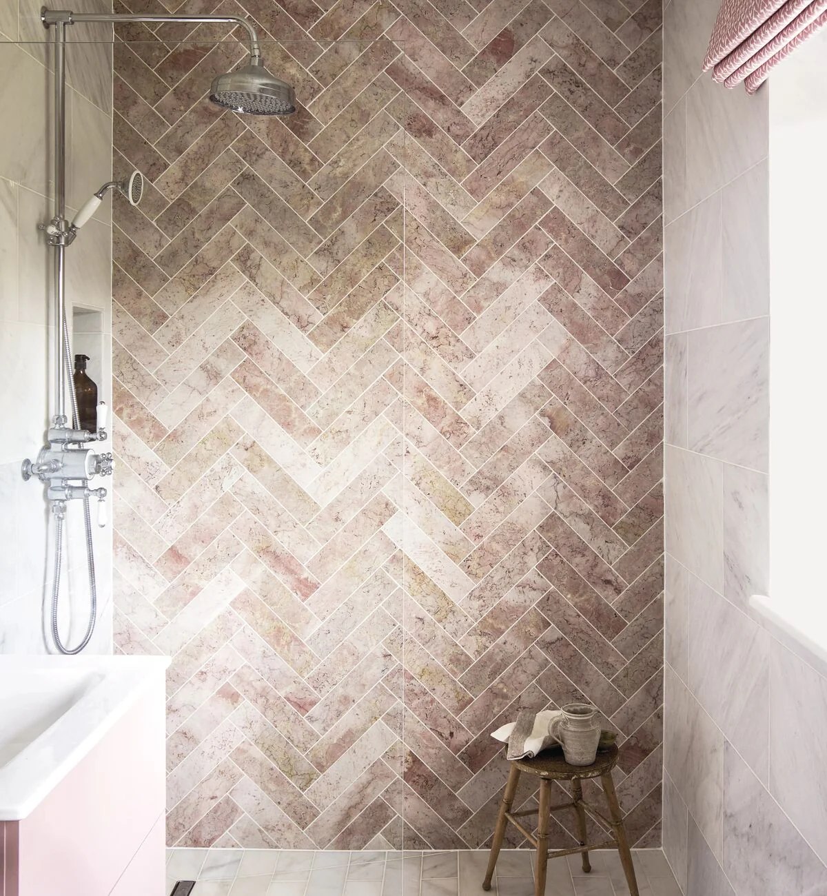 Aegean Pink Marble Tile 7.5x30 - Image 10