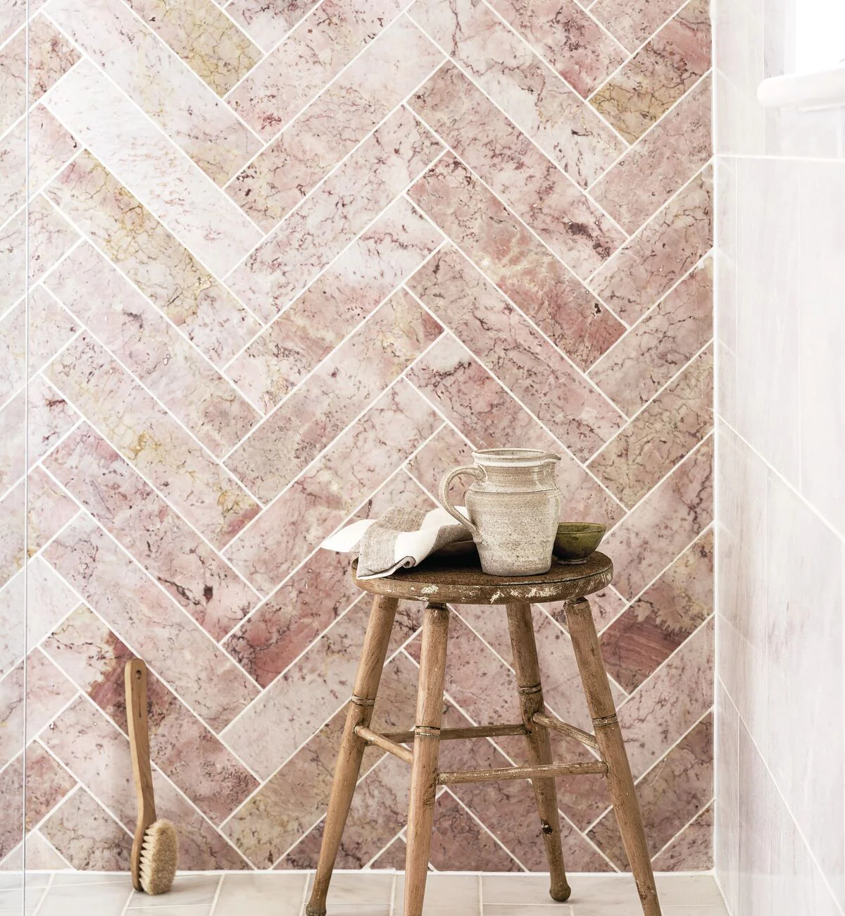 Aegean Pink Marble Tile 7.5x30 - Image 9