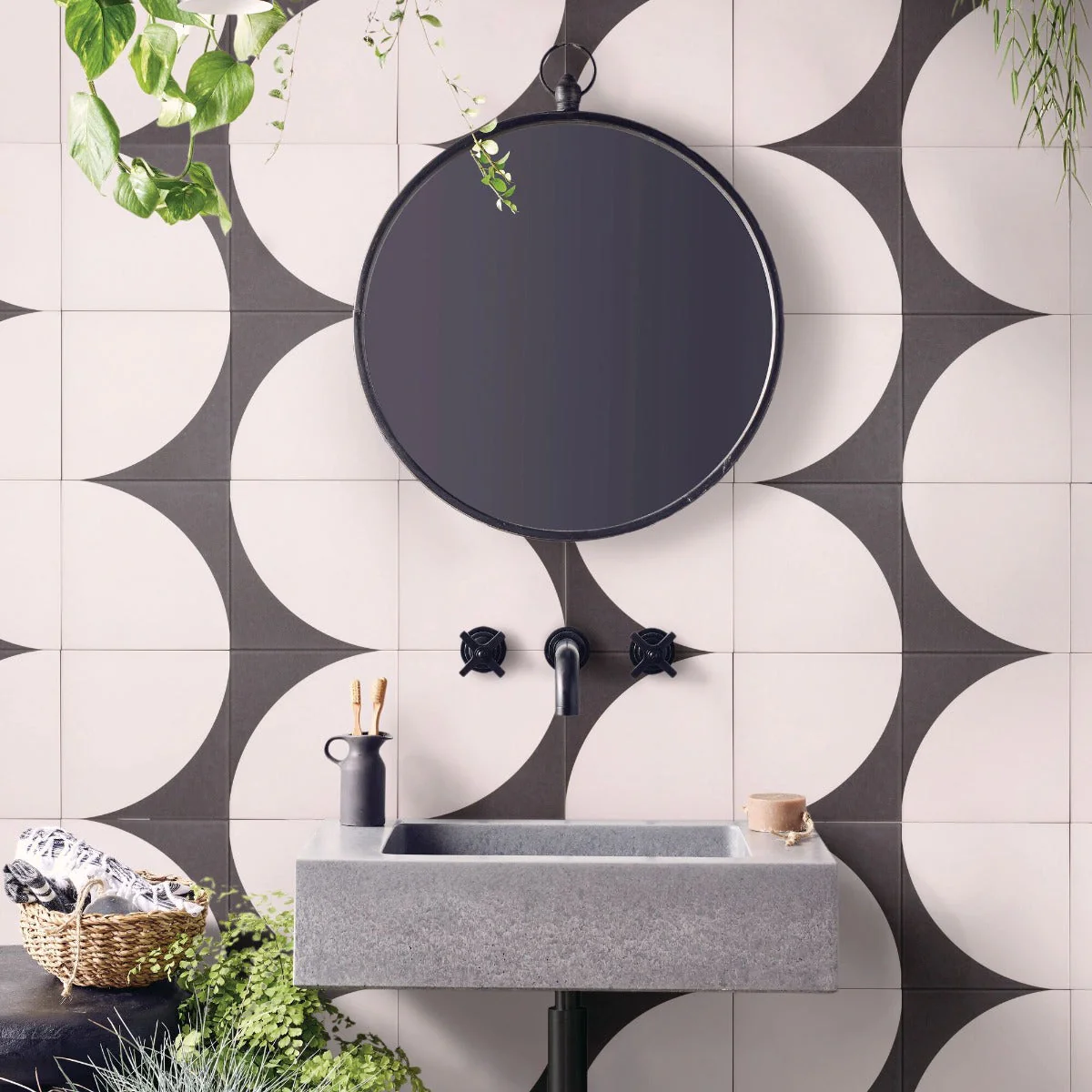 Bert & May Arco Old Iron Porcelain Tile - Image 8
