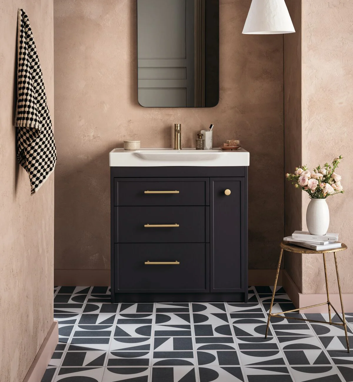 Bert & May Split Shift Old Iron Porcelain Tile - Image 10