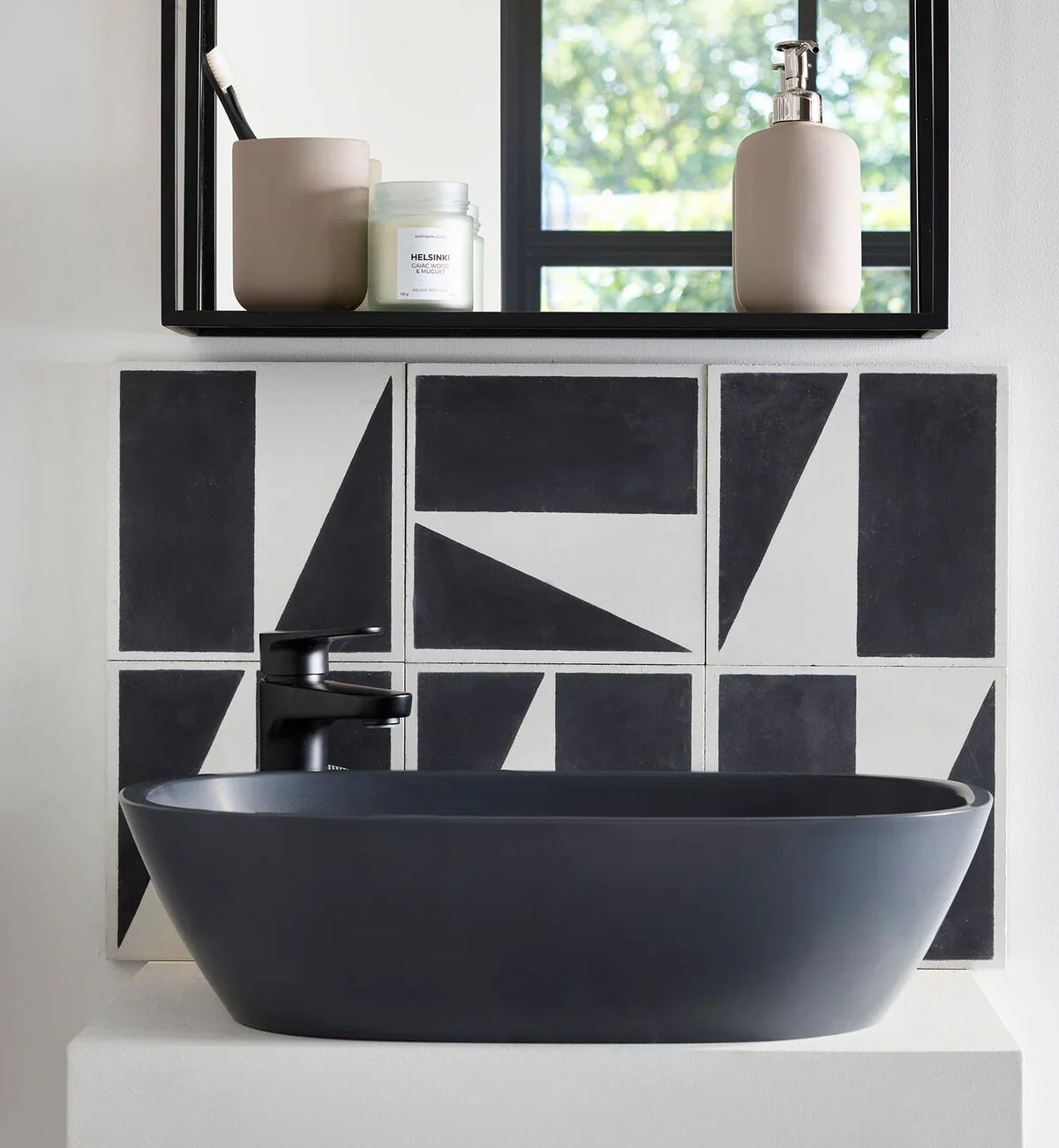 Bert & May Split Shift Old Iron Porcelain Tile - Image 8