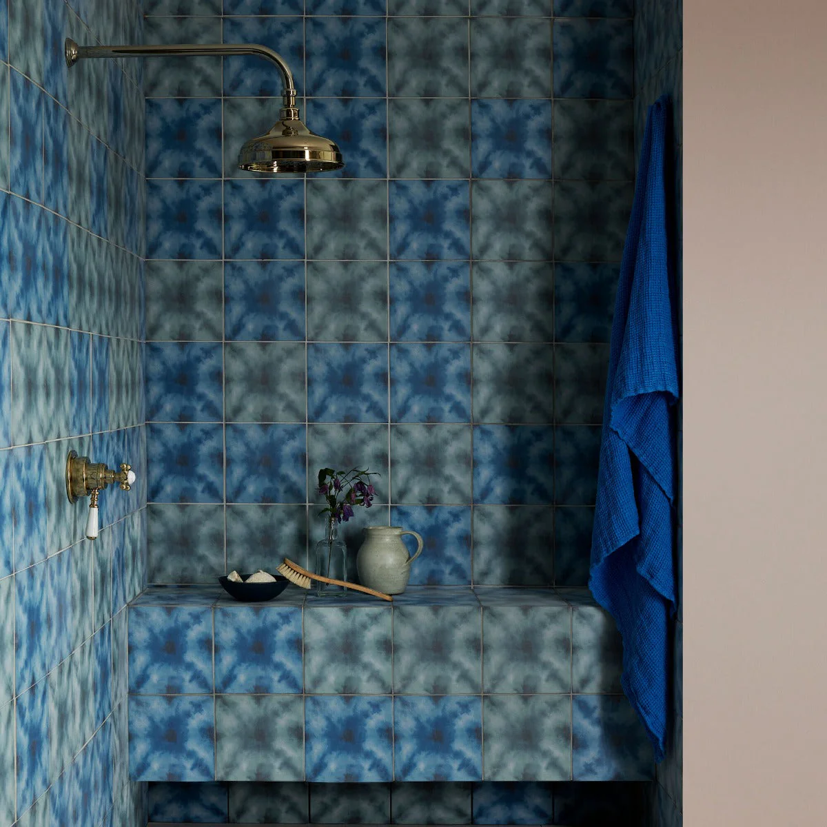 Designers Guild Shibori Duck Egg - Image 4