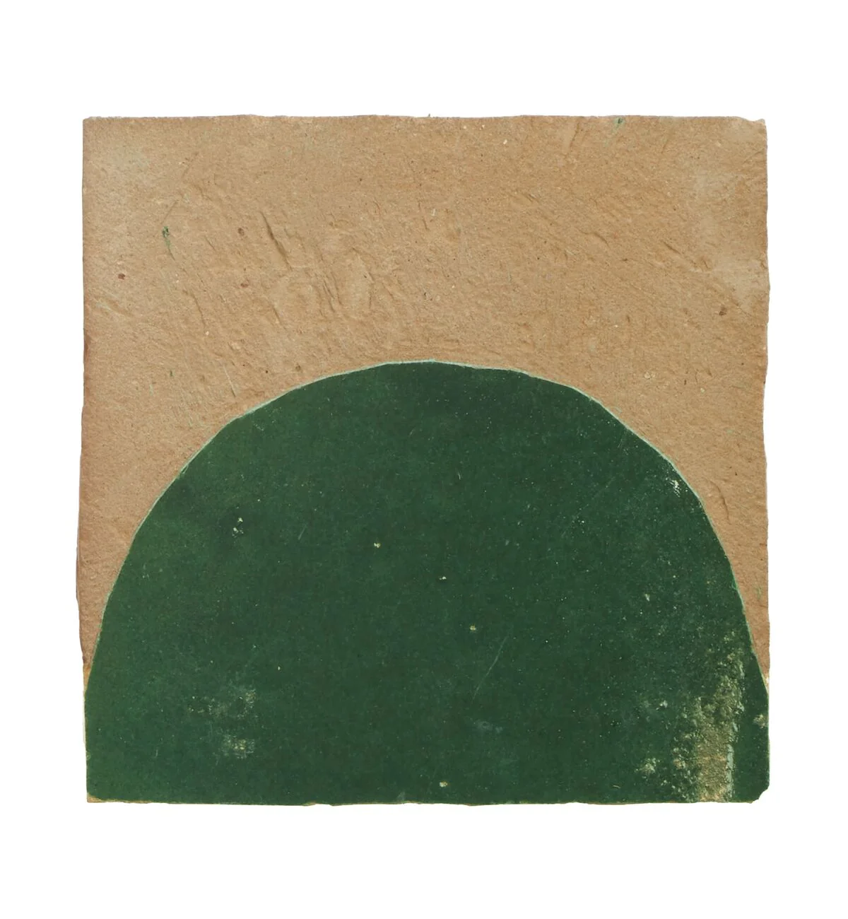 Medina Moss Green Belen Handmade Moroccan Zellige Tile - Image 3