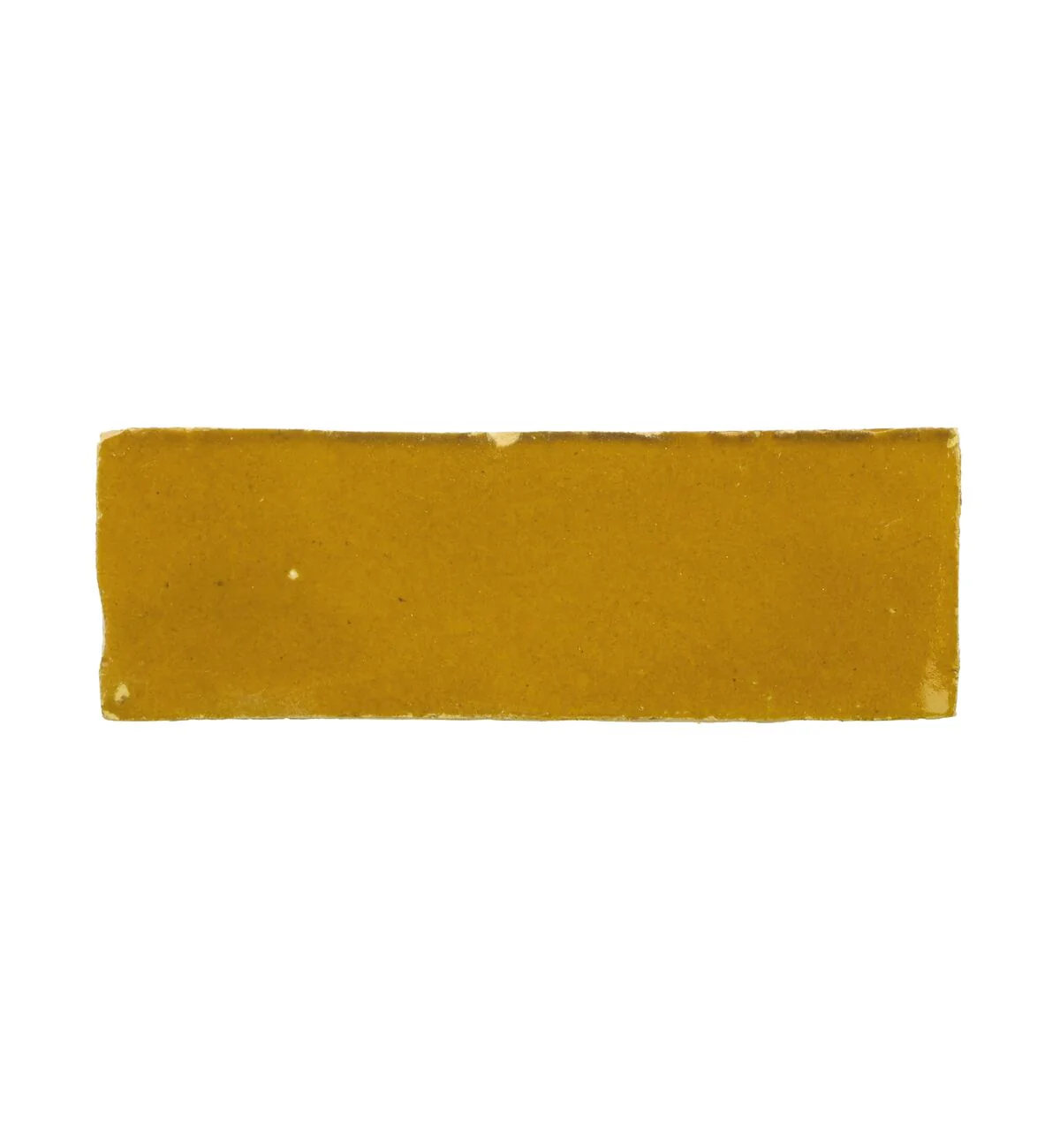 Medina Ochre Rectangle Handmade Moroccan Zellige Tile - Image 4