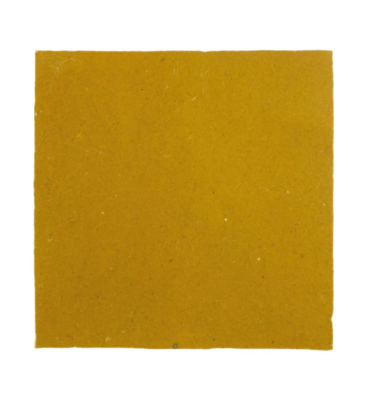 Medina Ochre Square Handmade Moroccan Zellige Tile - Image 4