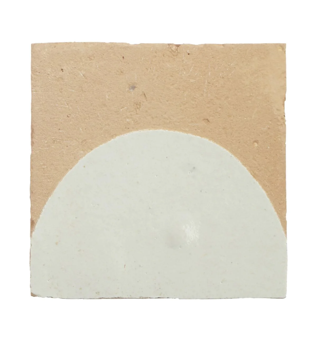 Medina Pure White Belen Handmade Moroccan Zellige Tile - Image 3