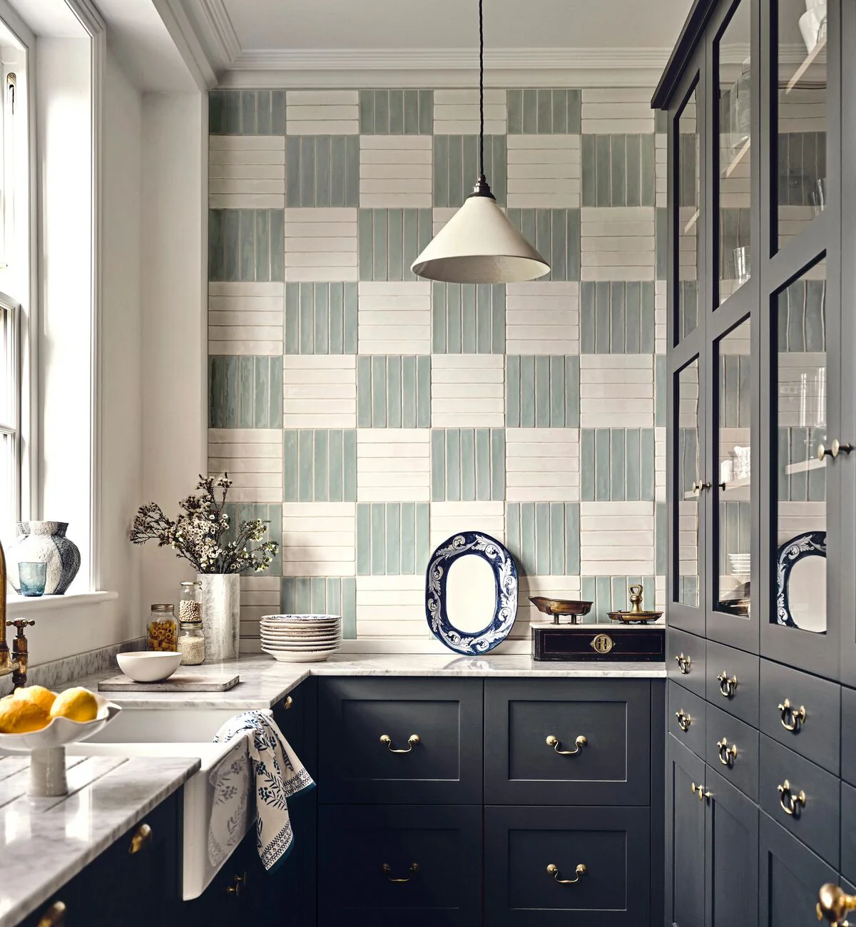 Nina Campbell Rivage Ivory Glazed Wall Tile - Image 9