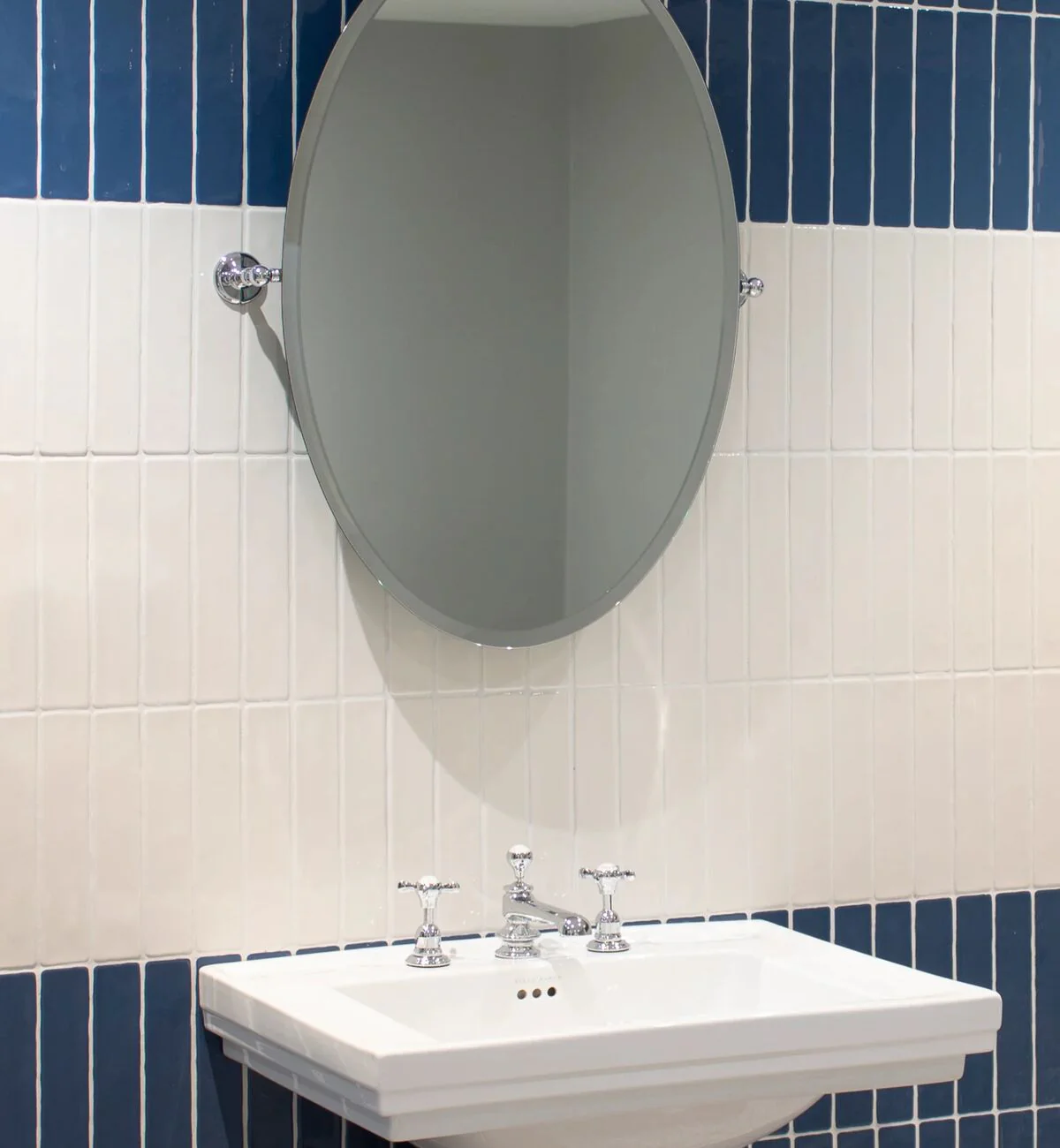 Nina Campbell Rivage Ivory Glazed Wall Tile - Image 8