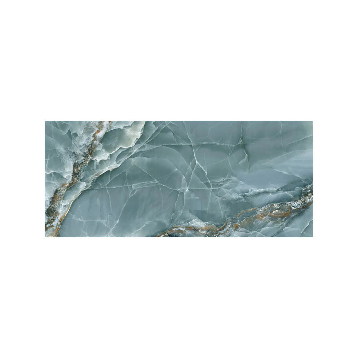 Onyx Green Polished Marble Effect Tile 60 x 120 - Image 3
