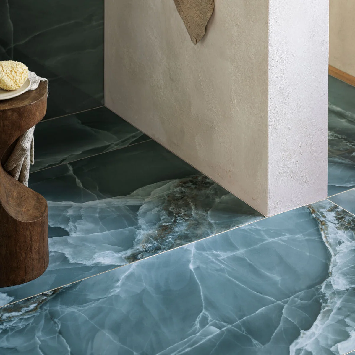 Onyx Green Polished Marble Effect Tile 60 x 120 - Image 5